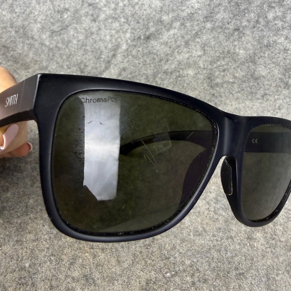 Smith Lowdown XL 2 Sunglasses Matte Black ChromaPop Polarized 60 16 145 003 - Picture 6 of 6